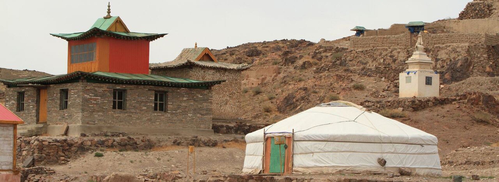 Visiter Le Monastère d'Ongi - Mongolie