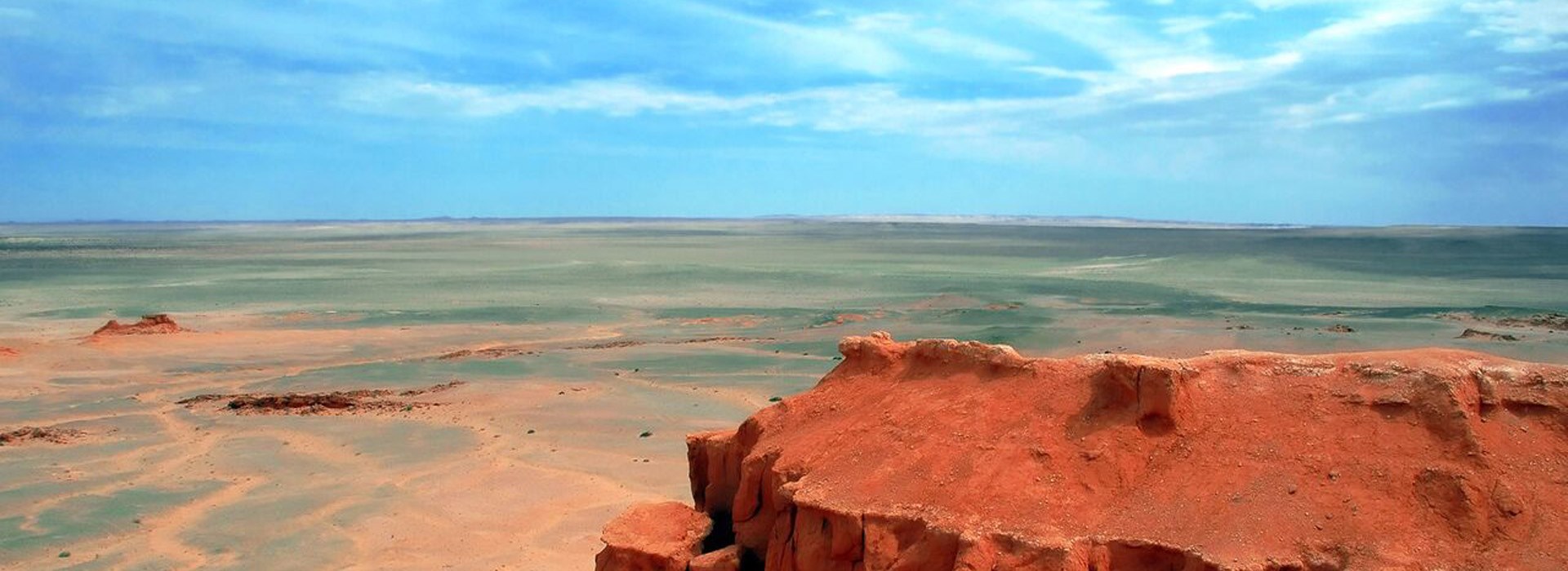 Visiter Les Falaises de Bayanzag - Mongolie