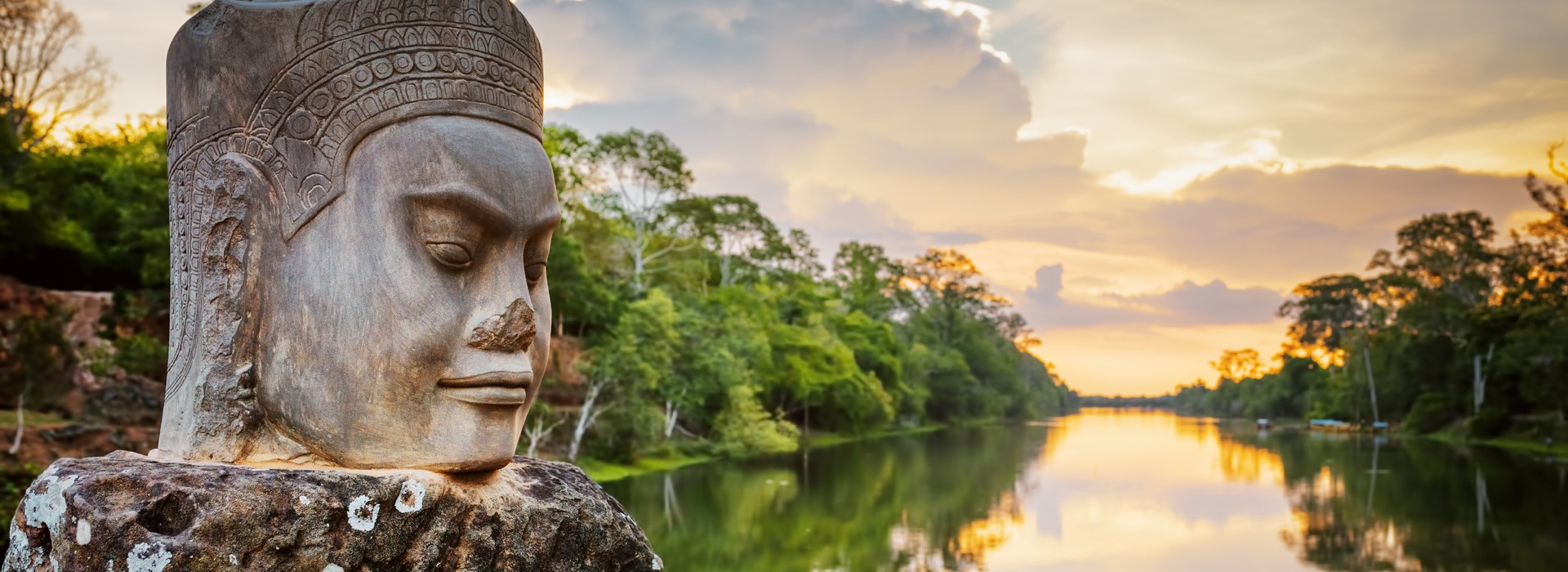Visiter La cité archéologique d'Angkor Thom (Cambodge) - Vietnam-Cambodge