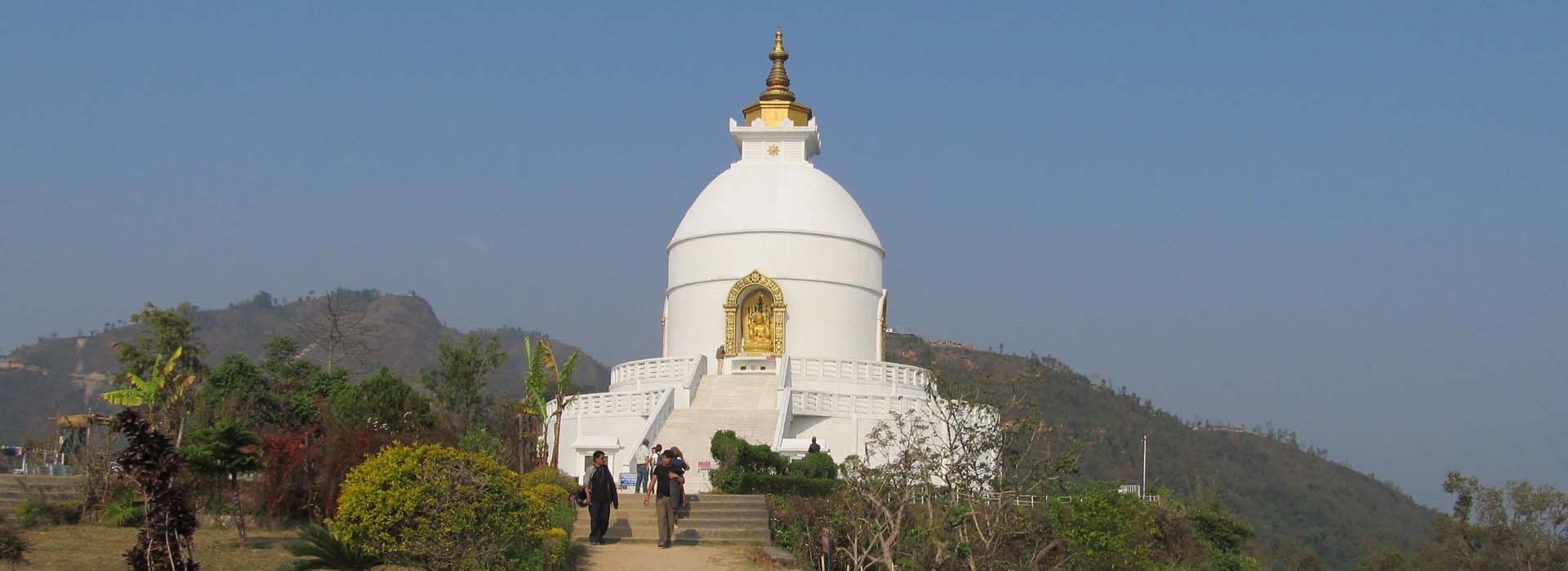 Visiter Le Shanti Stupa - Népal