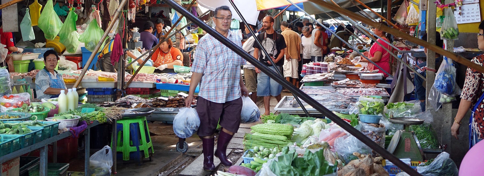 Visiter Le marché de Don Wai - Thaïlande