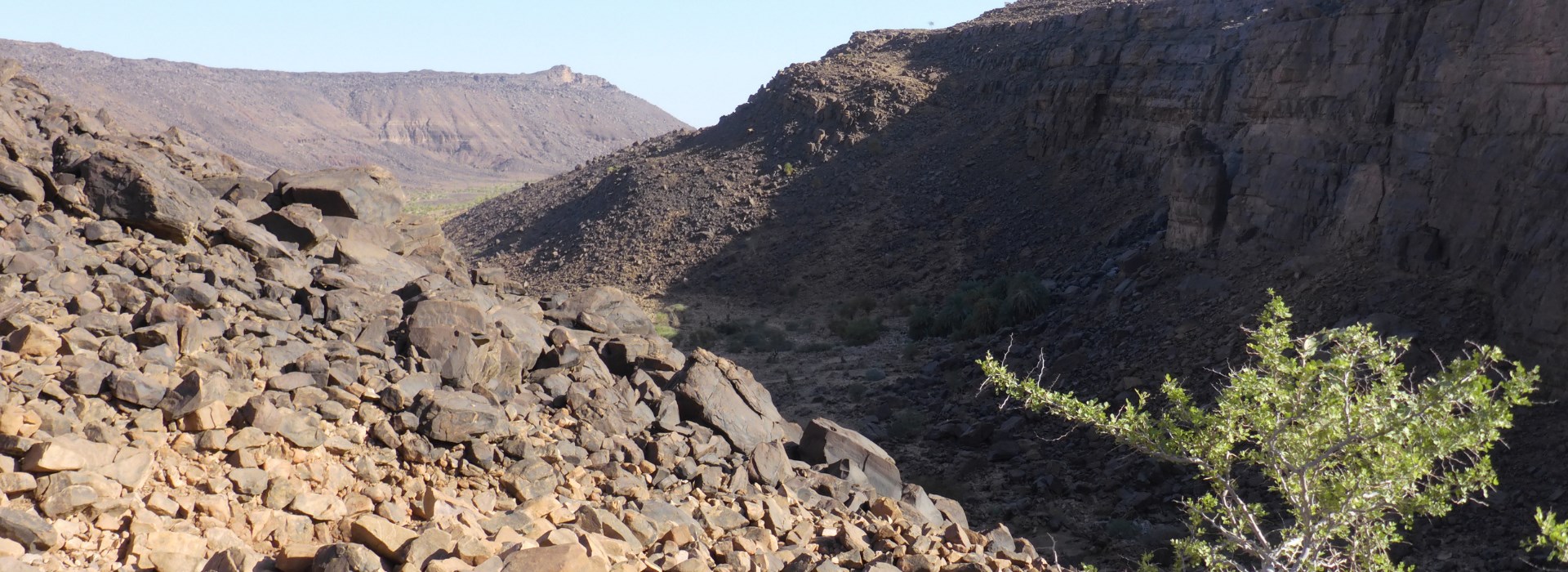 Visiter Le canyon de Foucht - Mauritanie