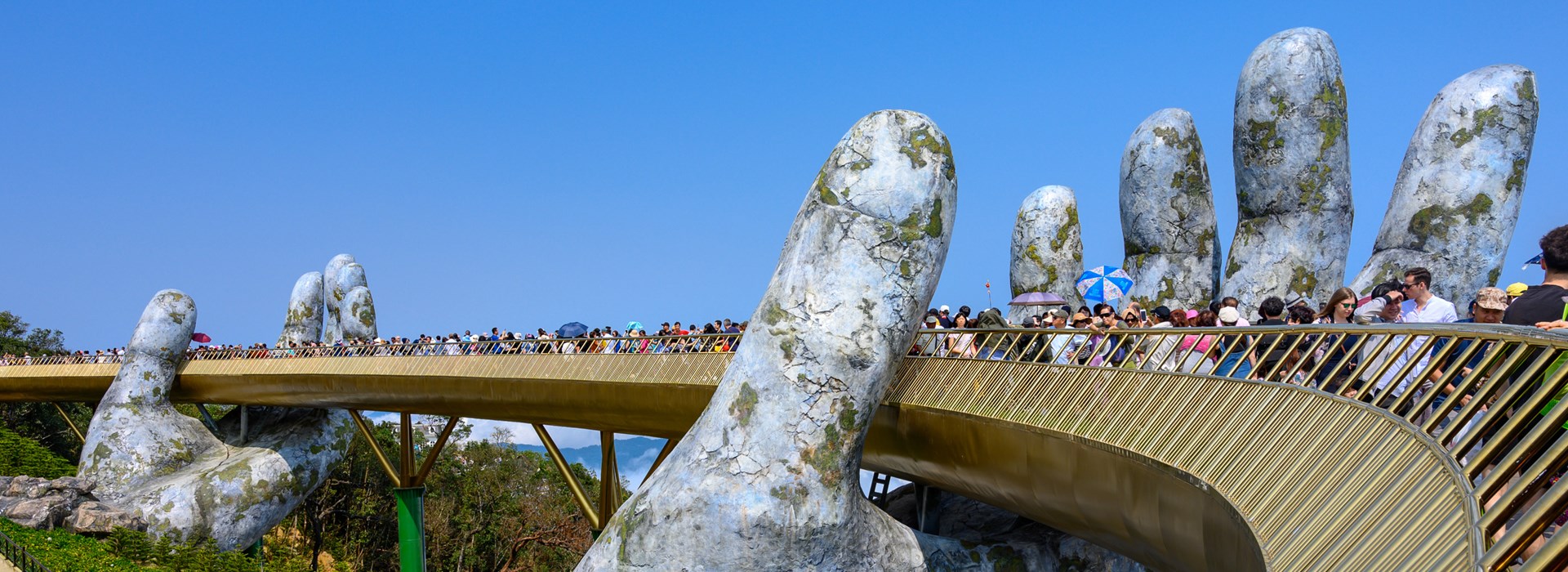 Visiter Le Golden Bridge - Vietnam