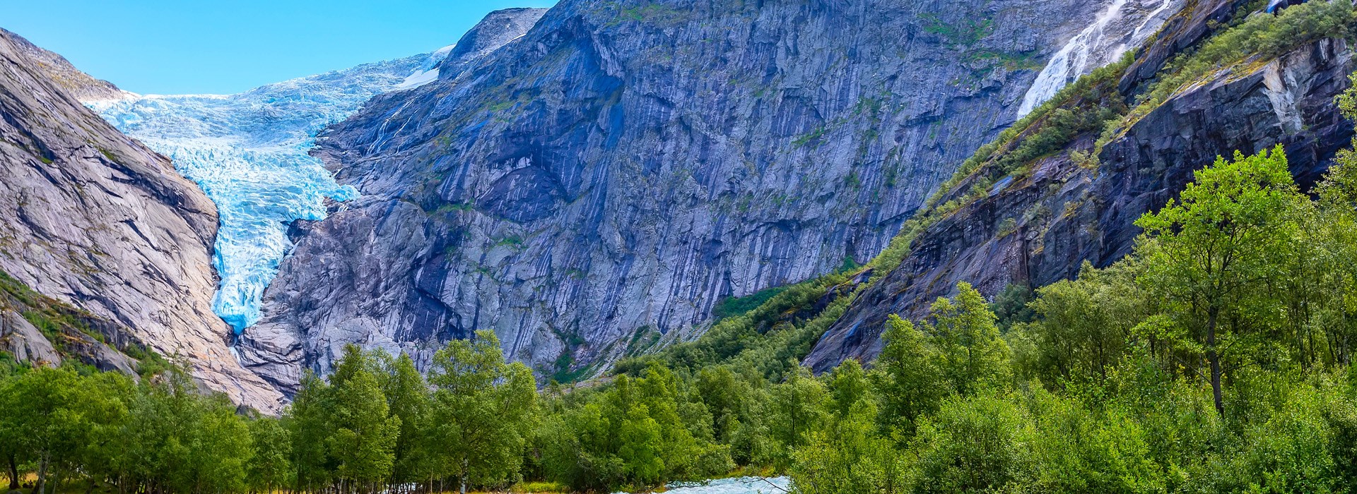 Visiter Le glacier Briksdal - Norvège