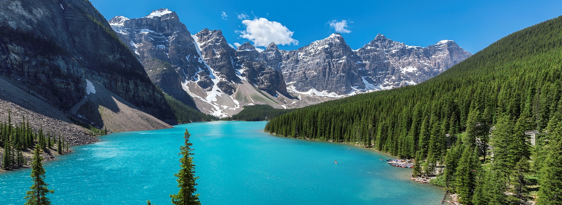 Visiter Le Lac Moraine - Canada