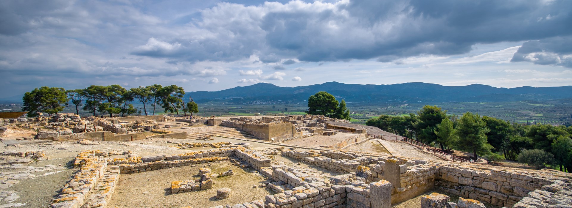 Visiter Le palais de Phaestos  - Crète