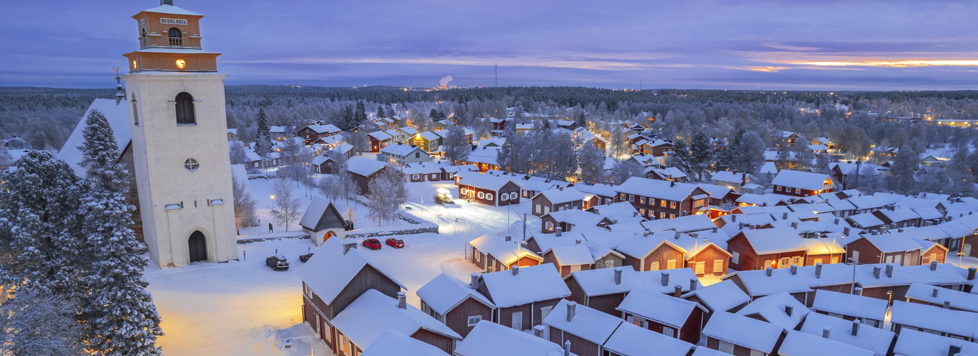 Visiter Gammelstad - Laponie