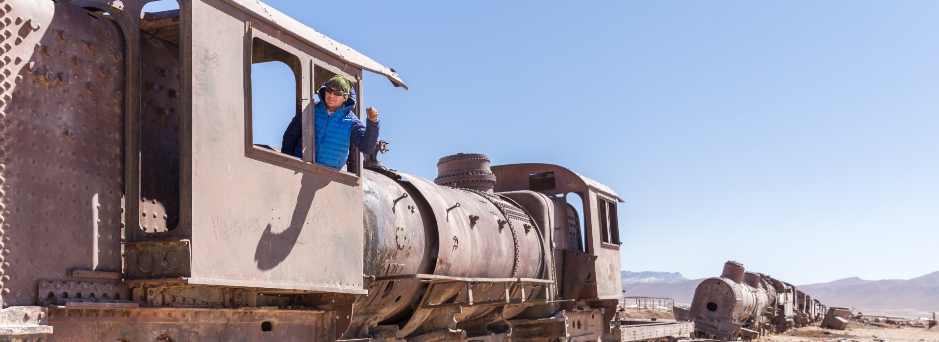 Visiter Le Cimetière des Trains - Bolivie