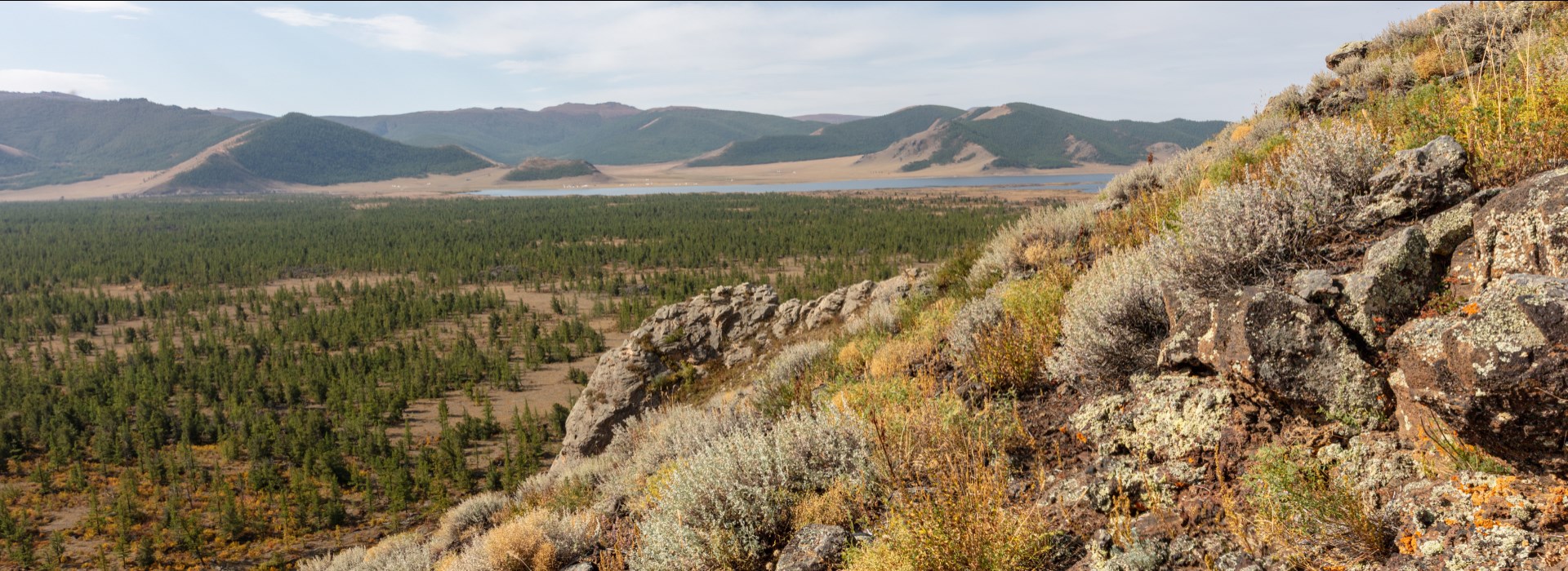 Visiter Les Monts Khangai - Mongolie