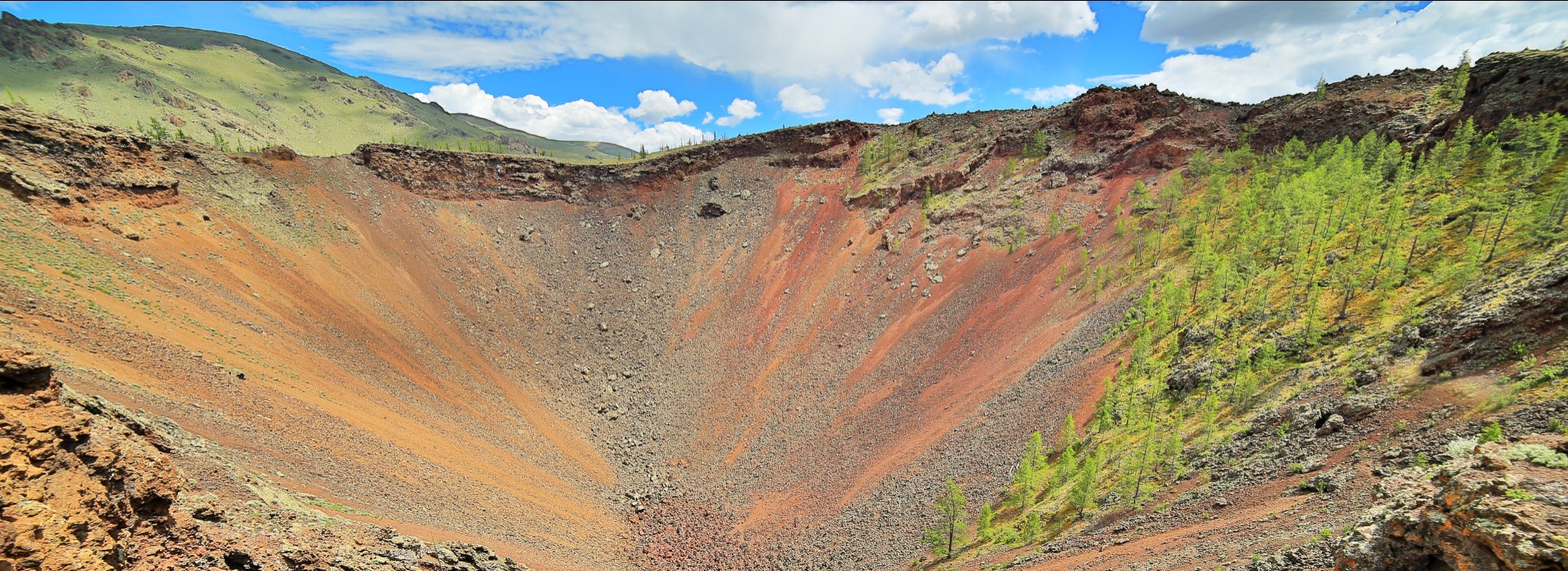 Visiter Le volcan Khorgo - Mongolie