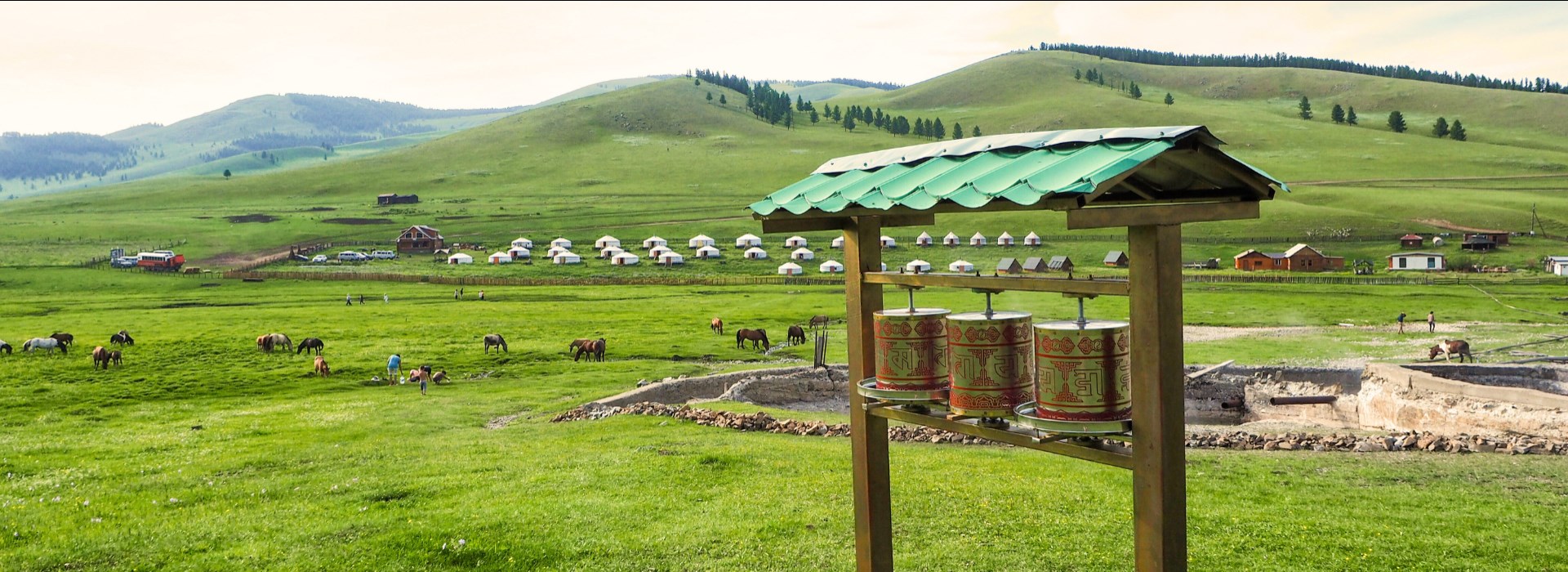 Visiter La source chaude de Tsenkher - Mongolie