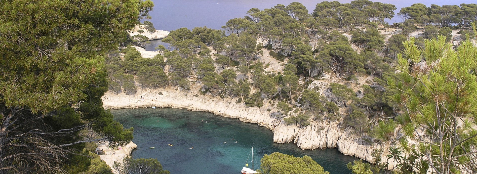 Visiter La calanque Port-Pin - Provence