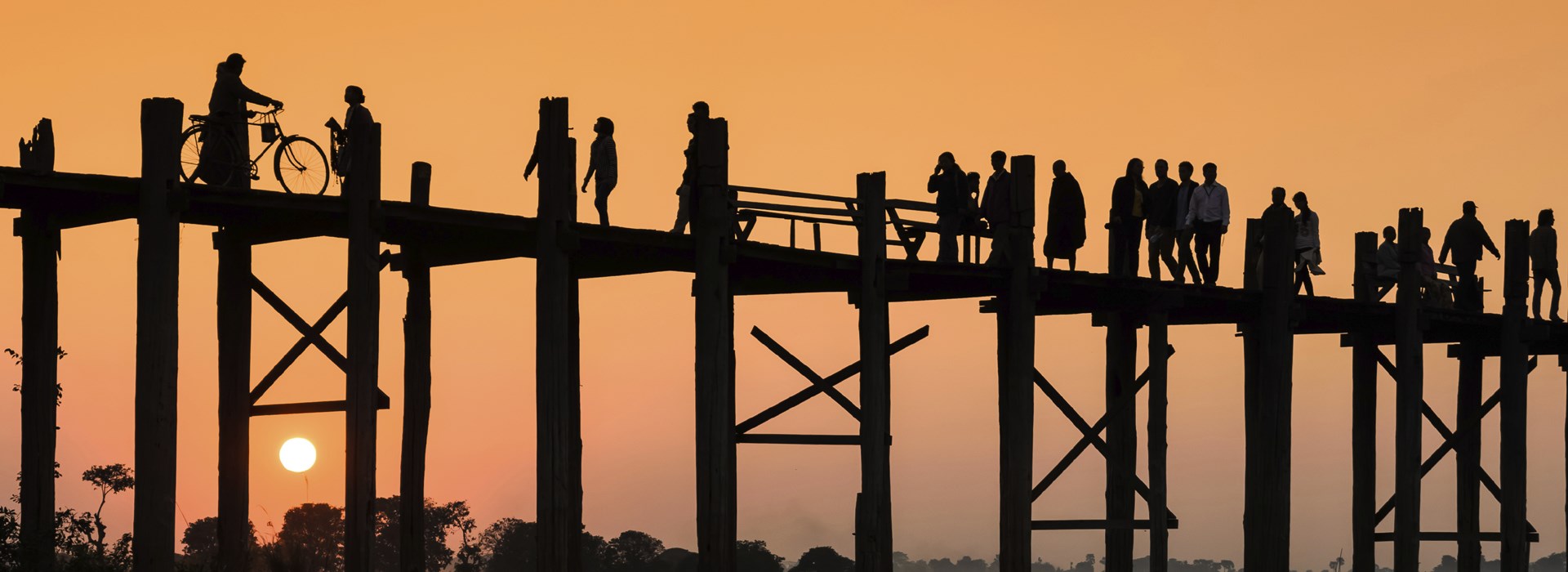 Visiter Pont d'U Bein - Birmanie