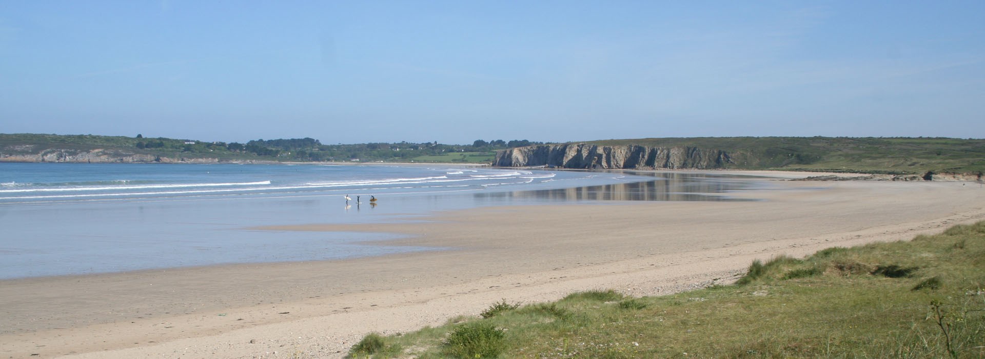 Visiter La plage de Goulien - Bretagne