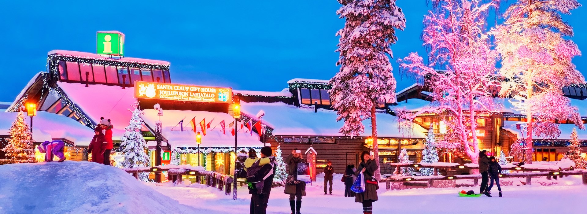 Visiter Le village du Père Noël - Laponie
