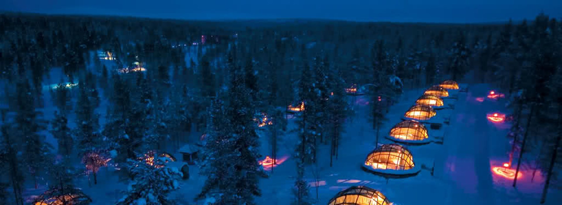 Visiter La Laponie en igloo de verre - Laponie