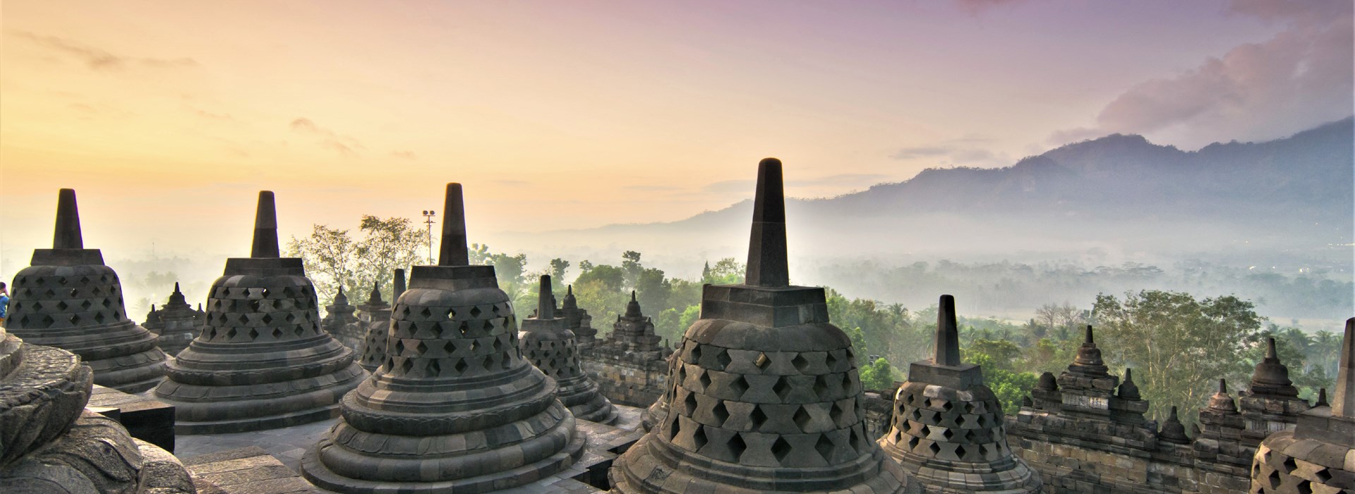 Visiter Le temple de Borobudur - Indonesie