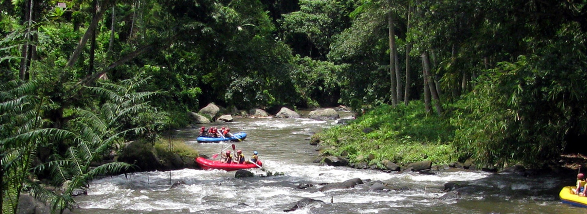 Visiter Les rapides de Telaga Waja en rafting - Indonesie