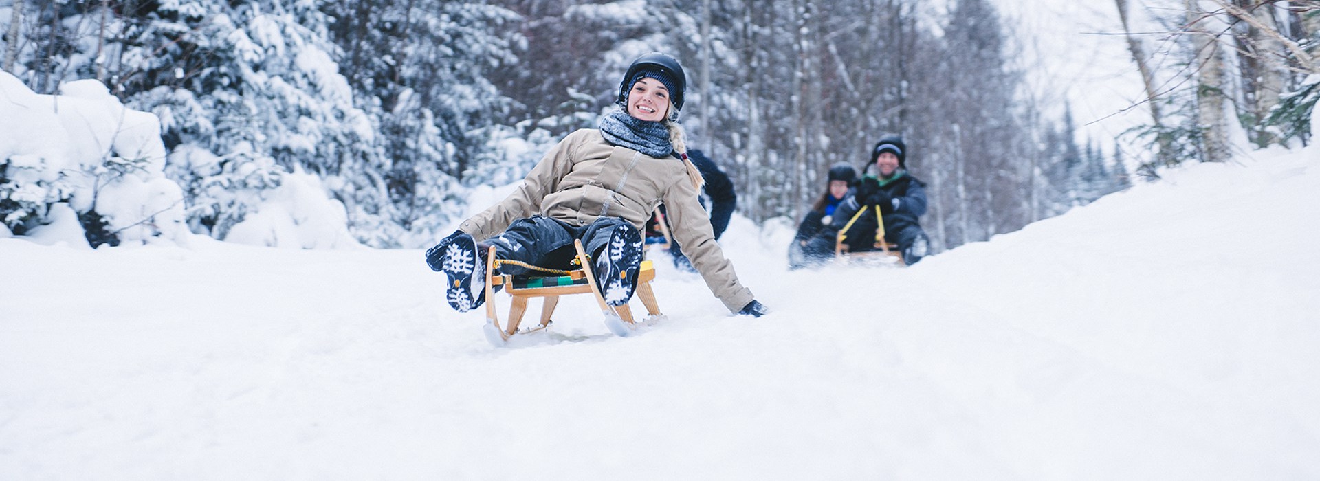 Visiter Le Quebec en luge alpine - Canada