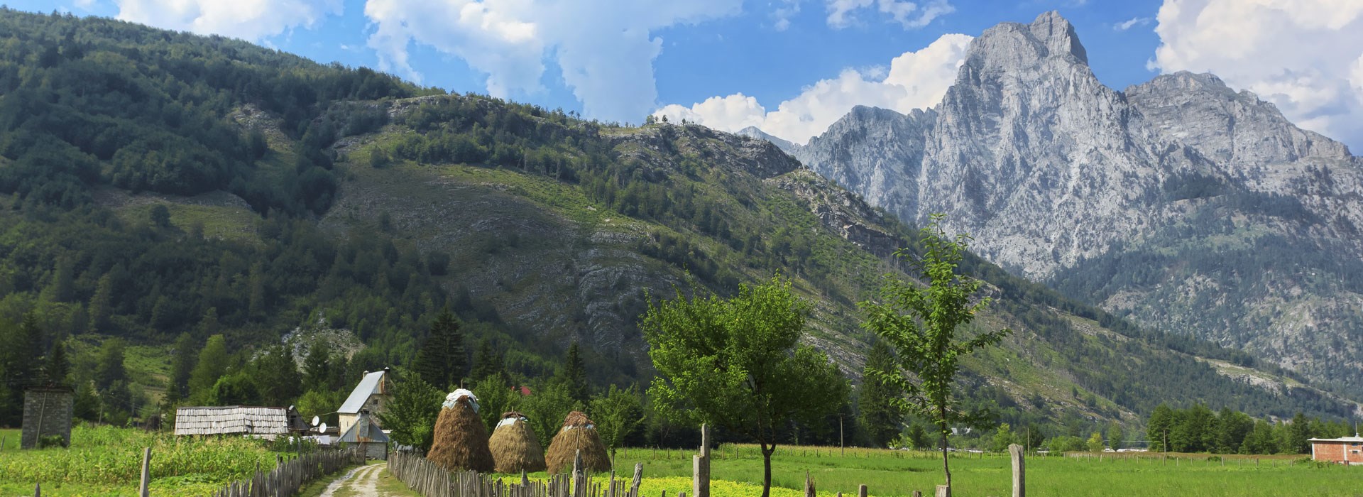 Visiter Le village de Valbona - Albanie