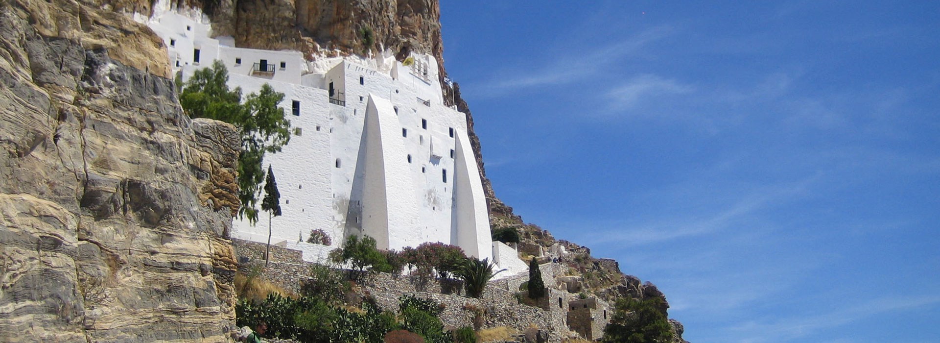 Visiter Le monastère de Chozoviotissa - Grèce