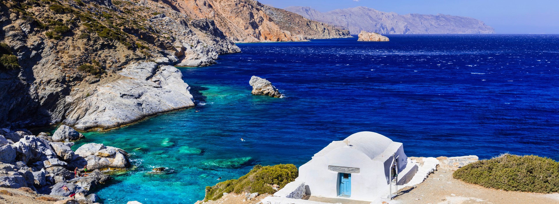 Visiter La plage d'Agia Anna - Grèce