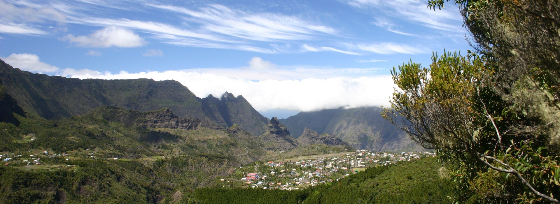 Visiter Le cirque Cilaos - Ile de la Reunion