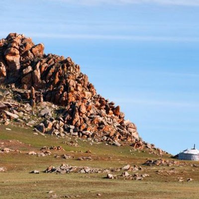 que faire en Mongolie : visiter Le Canyon de Baga Gazariin Chuluu