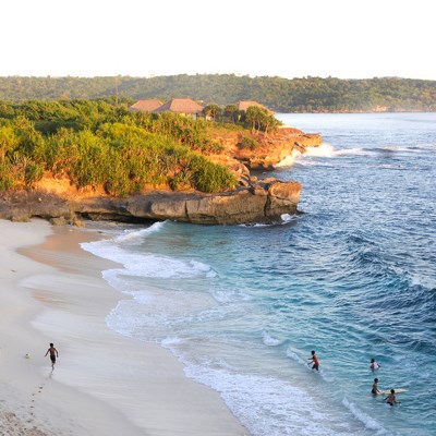 que faire en Indonesie : visiter L'île de Nusa Lembongan 