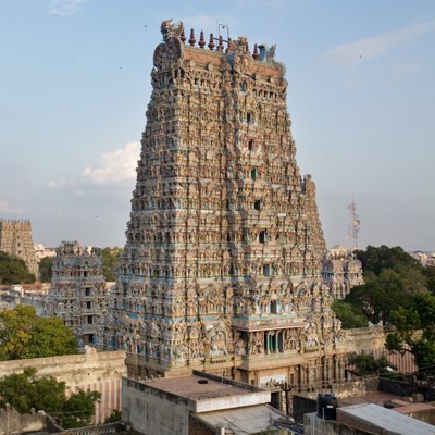 que faire en Inde : visiter  Madurai