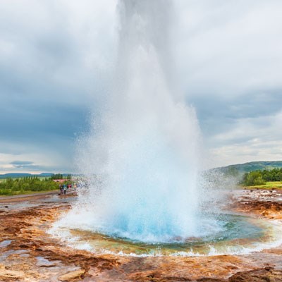 que faire en Islande : visiter Le Geyser de Geysir