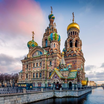 que faire en Russie : visiter La cathédrale Saint-Sauveur-sur-le-Sang-Versé