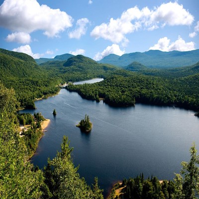 que faire au Canada : visiter Les Laurentides