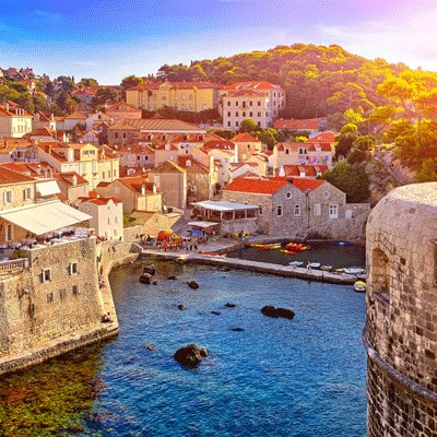 que faire en Croatie : visiter Dubrovnik