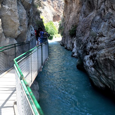 que faire en Turquie : visiter Les Gorges de Saklikent