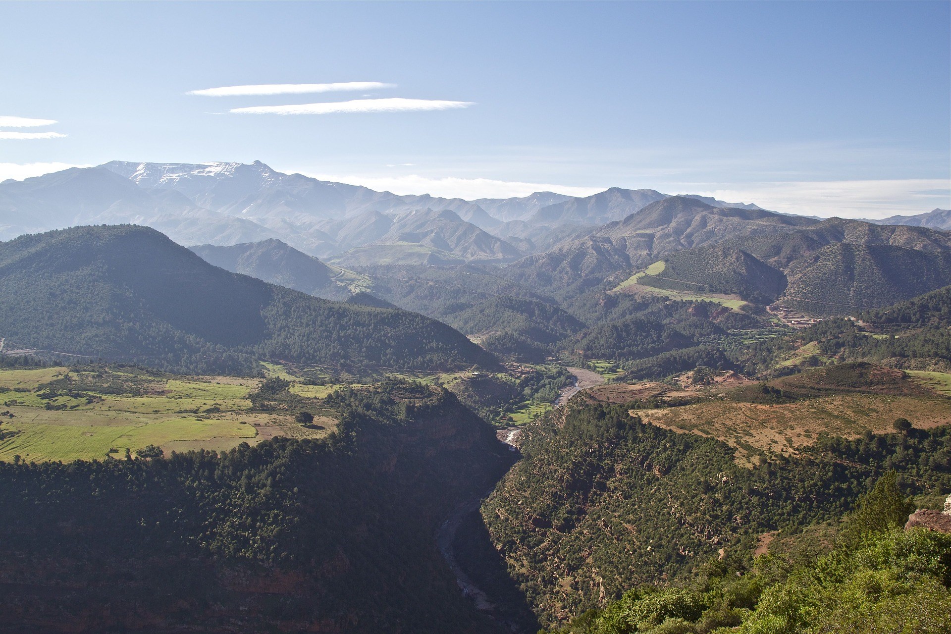 voyage dans l'atlas marocain