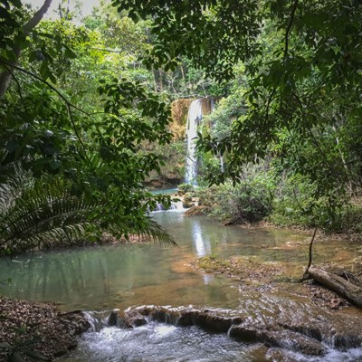 que faire en  République Dominicaine : visiter La cascades Salto de Limon