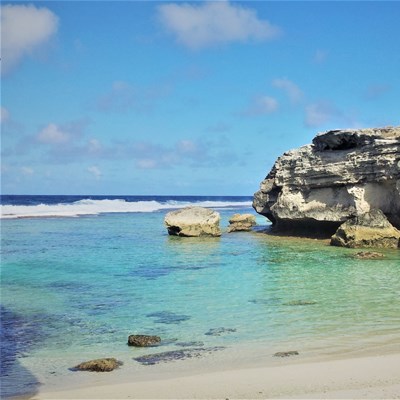 que faire à Rodrigues : visiter La Plage de Trou d'Argent