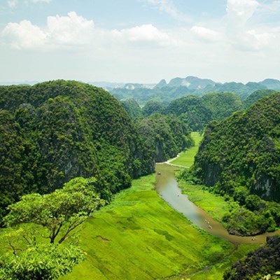 que faire au Vietnam : visiter Tam Cốc