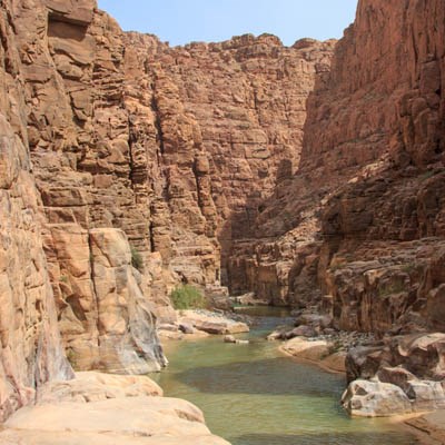 que faire en Jordanie : visiter Wadi Bin Hammad