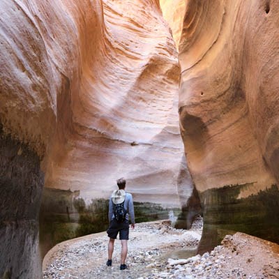 que faire en Jordanie : visiter Wadi Ghuweir 