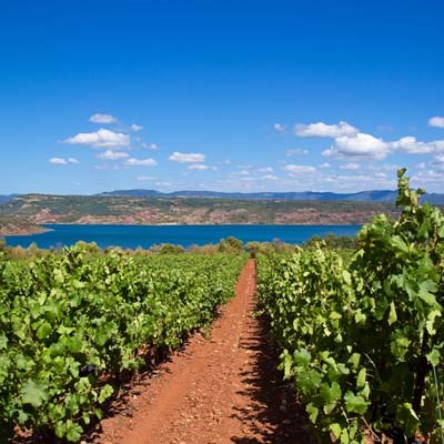 que faire en Occitanie : visiter Le lac du Salagou