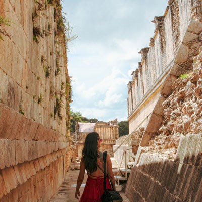 que faire au Mexique : visiter Le site archéologique d'Uxmal