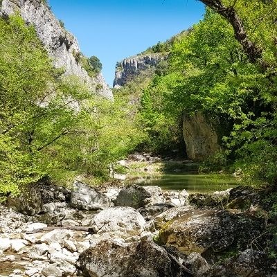 que faire en Provence : visiter Les Gorges d'Oppedette