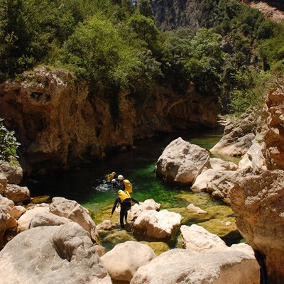 que faire en Espagne : visiter Le canyon de la  Peonera