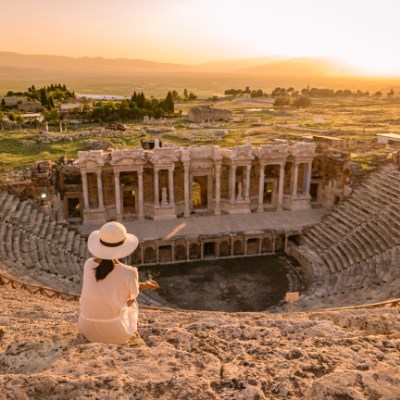 que faire en Turquie : visiter Le site antique d'Hiérapolis