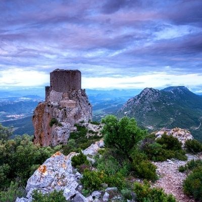 que faire en Occitanie : visiter Le château de Quéribus