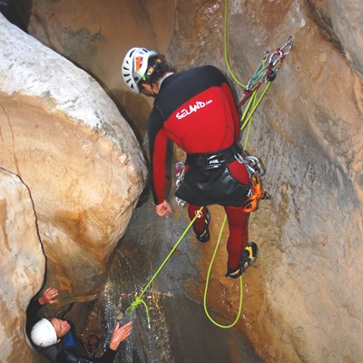 que faire en Espagne : visiter Le canyon Oscuros du Balces