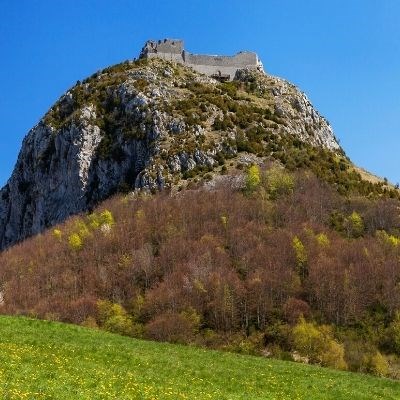 que faire en Occitanie : visiter Le château de Montségur