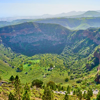 que faire aux Canaries : visiter La Caldera de Bandama 